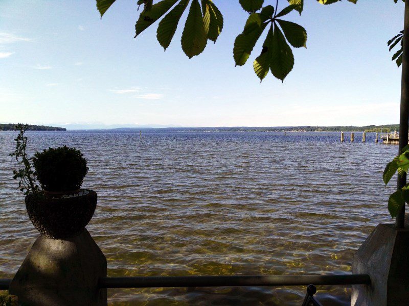 Stegen am Ammersee - Blick auf den See